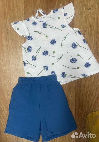 Комплект для девочек (Муслин)