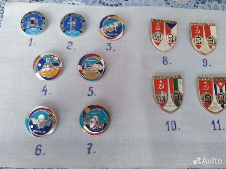 Исторические знаки из далёкого СССР. Серия