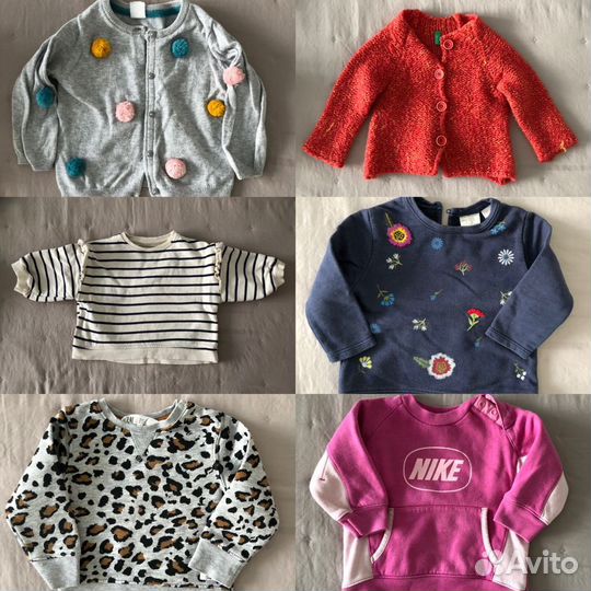 Кофты детские