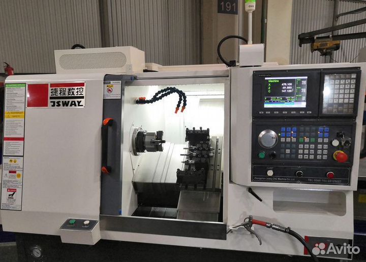Токарный станок jsway CF36