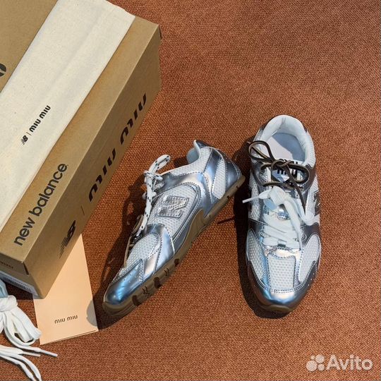 Кроссовки женские NEW balance X MIU MIU