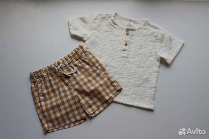 Костюм шорты и футболка для мальчика H&M
