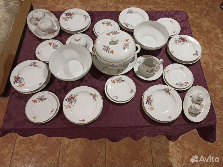 Столовый сервиз гдр