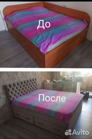 Перетяжка, обивка, обшивка, реставрация мягкой меб