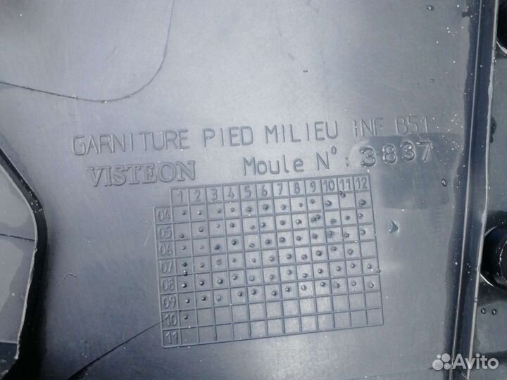 Накладка средней правой стойки ситроен с4