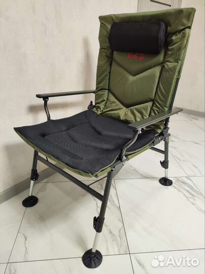 Карповое кресло большое с подушкой