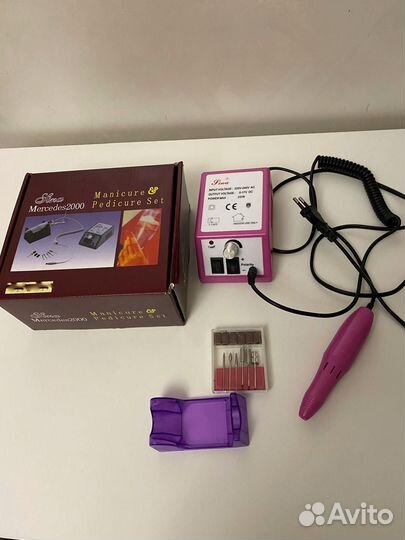 Маникюрный набор mersedes2000 аппаратный, фреза