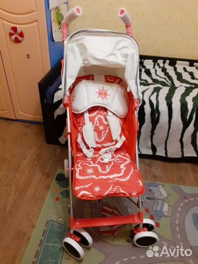 Новая коляска трость прогулочная happy baby
