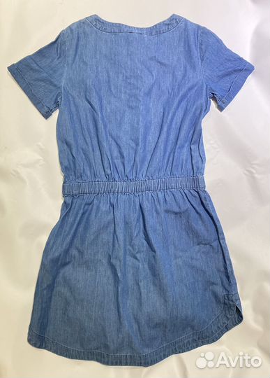 Armani джинсовое платье для девочки р.12
