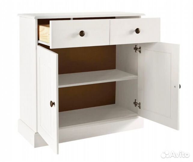 Комод белый из массива сосны Лиотто 1