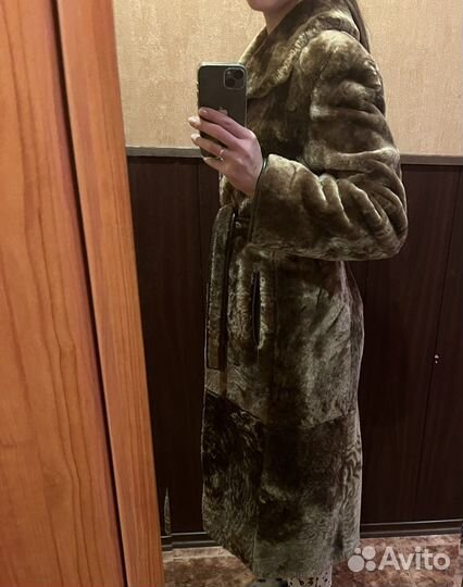 Шуба из мутона 42 44