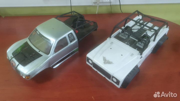 Кузова и корки на р/у модели машин