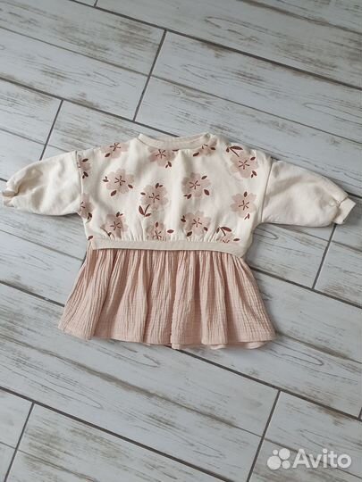 Детское платье на флисе