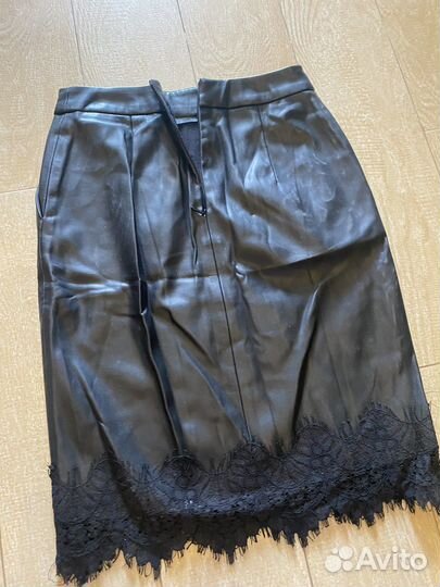 Юбка женская эко кожа