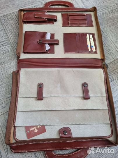 Портфель-папка Tergan, Турция, нат. кожа