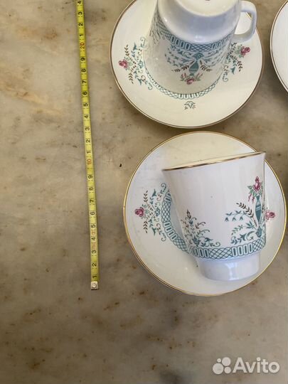 Чашка с блюдцем кофейная лфз