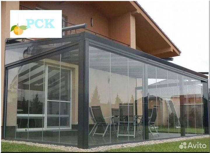 Безрамное остекление