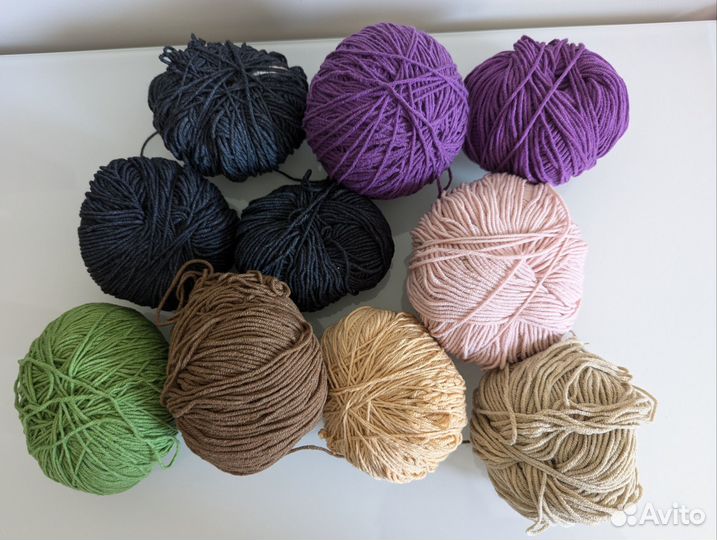 Пряжа пакетом