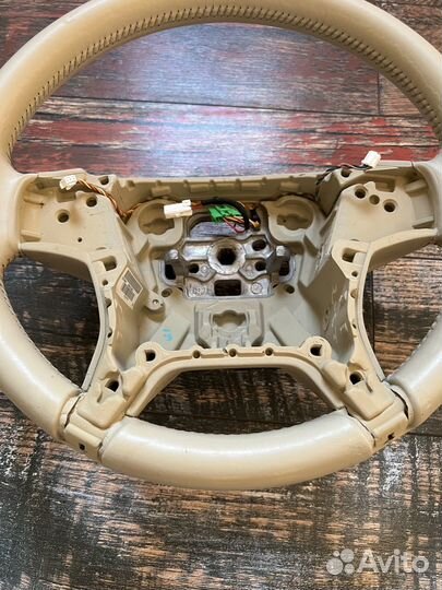 Руль Volvo S80 XC70 XC60 V70 бежевый