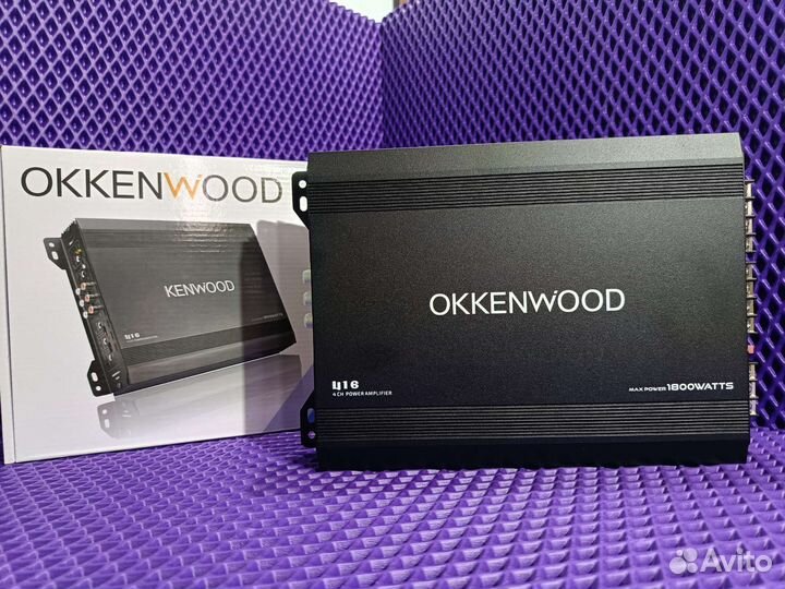 Усилитель 4х канальный(новый)