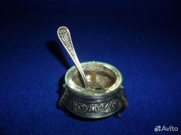 Солонка мельхиор СССР