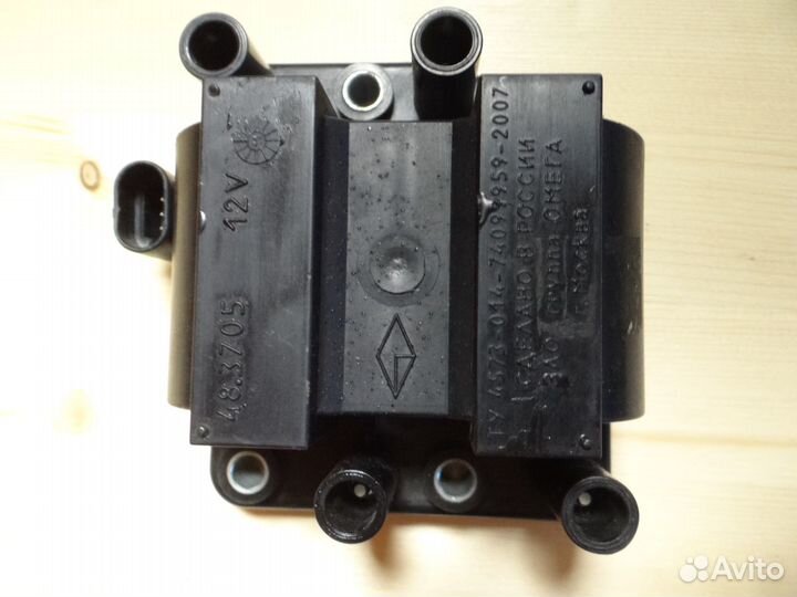 Катушка зажигания газель, УАЗ змз-406,409 48.3705