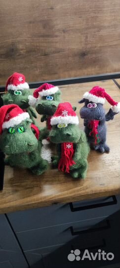 Вязаный дракончик