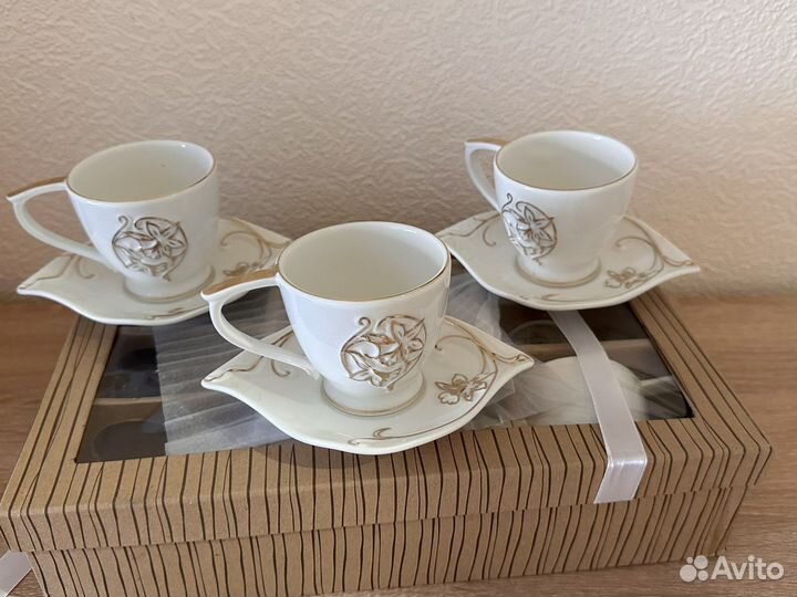 Чайный кофейный сервиз elina