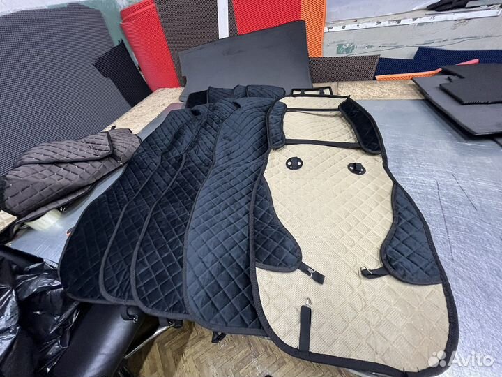 Накидки на сидения премиум велюр