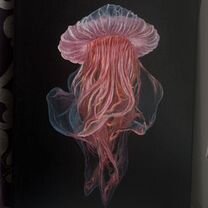 Картина маслом на холсте "медуза"