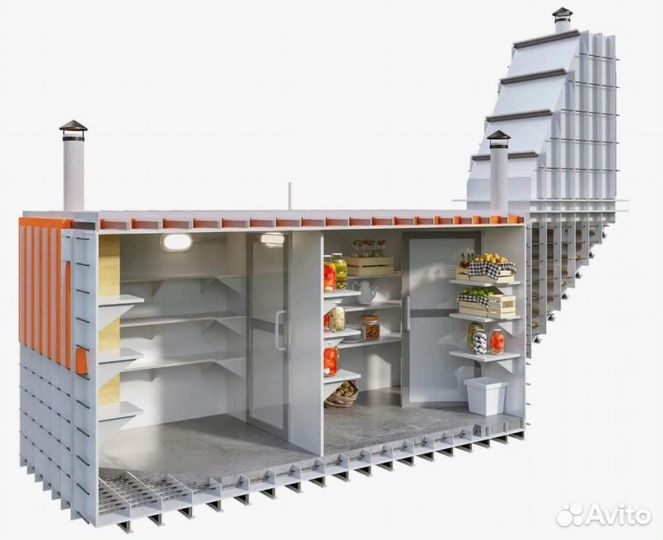 Погреб из пластика