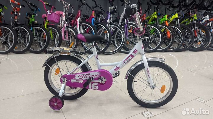 Детский велосипед Novatrack urban 16