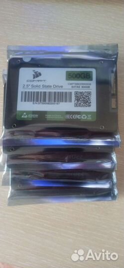 Продам ssd compitемкостью:500Gb