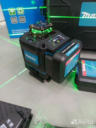 Лазерный уровень 360 4D нивелир Makita