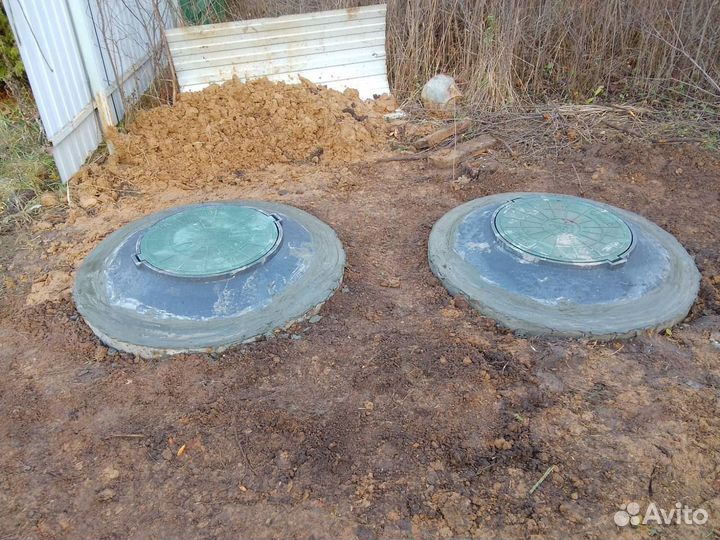 Септики из жб колец с установкой