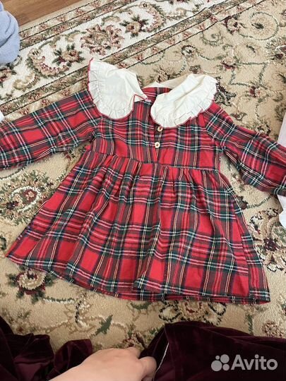 Платье для девочки 86