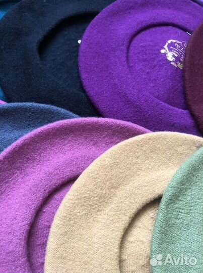 Берет шерсть 100