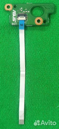 Плата кнопки включения asus X551C