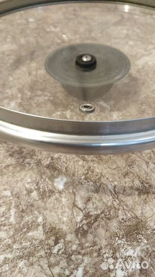 Крышка стеклянная для сковороды d 20 см