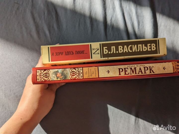 Книги о войне Ремарк и Васильев