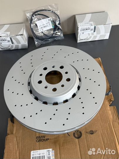 Тормозной диск BMW M5 F90 M8 F91 F92 F93 341179911