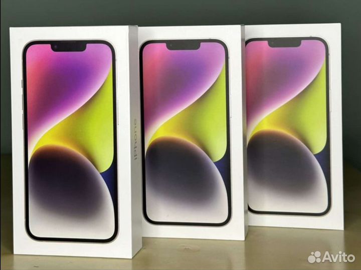 Новый Apple iPhone 14 Starlight 128gb 1nano+Esim