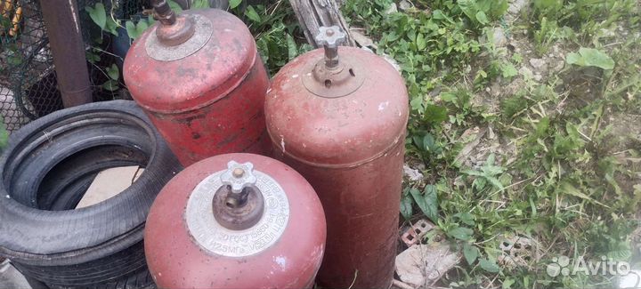 Баллон газовый 50литров,б/у