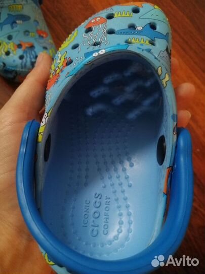 Тапочки crocs детские с 7