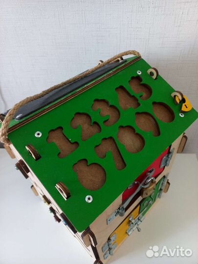 Развивающие деревянные игрушки Бизидом