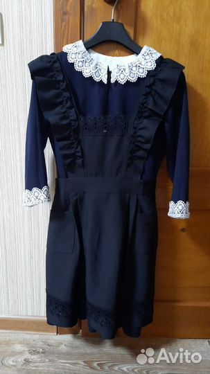 Школьный фартук и платье