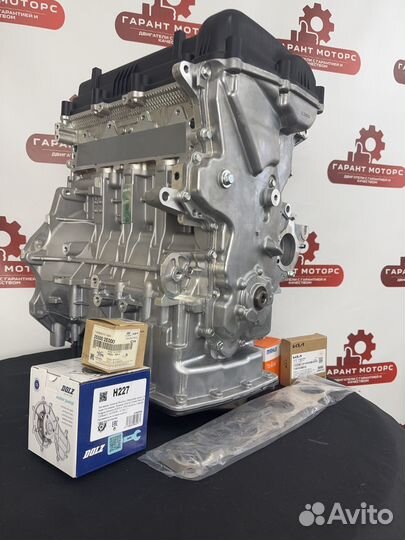 Новый двигатель(мотор) Hyundai Solaris/Kia Rio 3