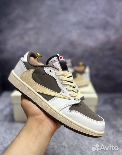 Кроссовки Nike Air Jordan 1 low Travis Scott