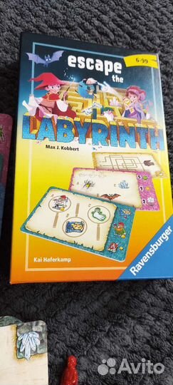 Детские и семейные настольные игры 3 игры