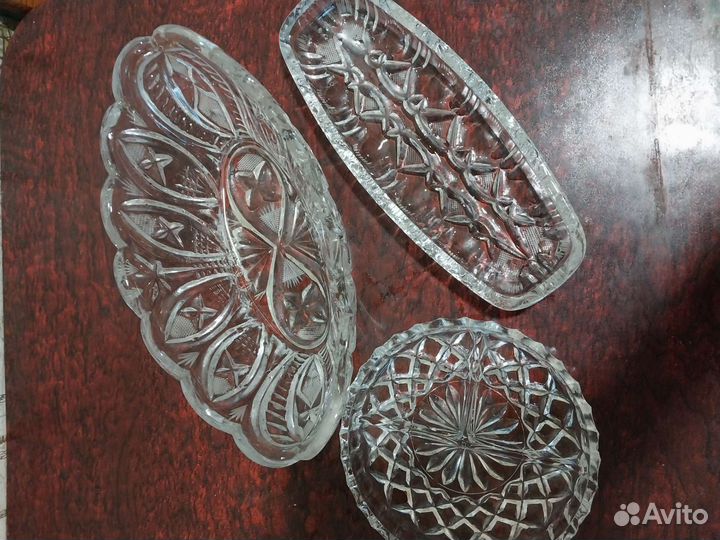 Хрустальная посуда СССР